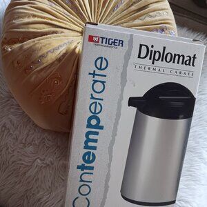 Keep It Hot! & Fresh! 1 Liter Pump-Top Thermal Carafe